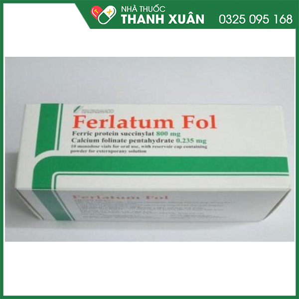 Ferlatum Fol phòng ngừa và điều trị thiếu sắt